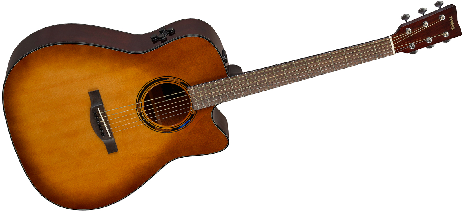 Yamaha Tag1c Dreadnought Epicea Acajou Noy - Sand Burst - Folk gitaar - Variation 1