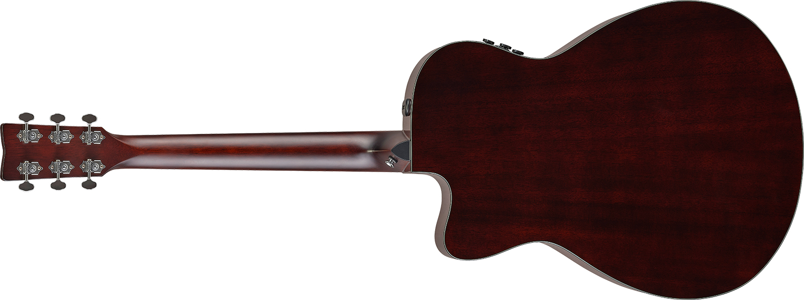 Yamaha Tas1c Transacoustic Concert Epicea Acajou Noy - Natural - Folk gitaar - Variation 2