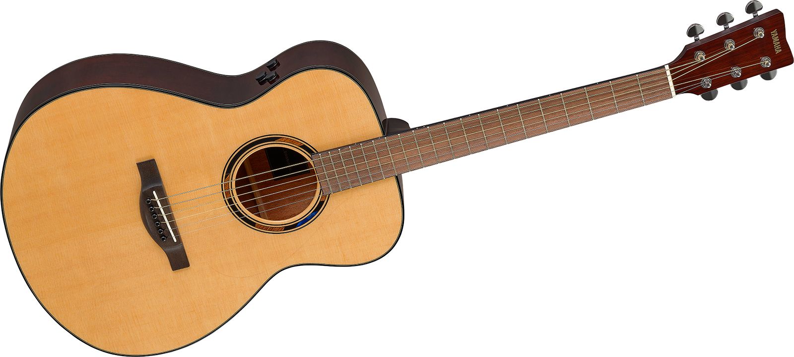 Yamaha Tas1e Transacoustic Concert Epicea Acajou Noy - Natural - Folk gitaar - Variation 1