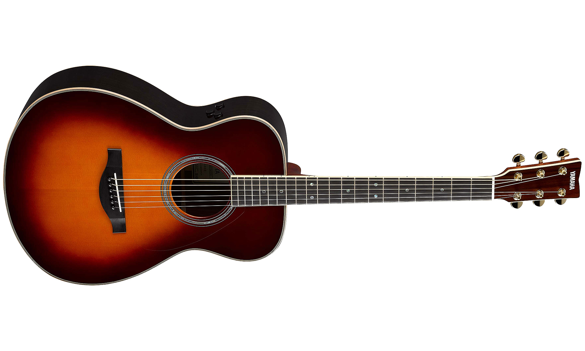 Yamaha Transacoustic Ls-ta Bs Concert Epicea Palissandre 2016 Eb - Brown Sunburst - Elektro-akoestische gitaar - Variation 1