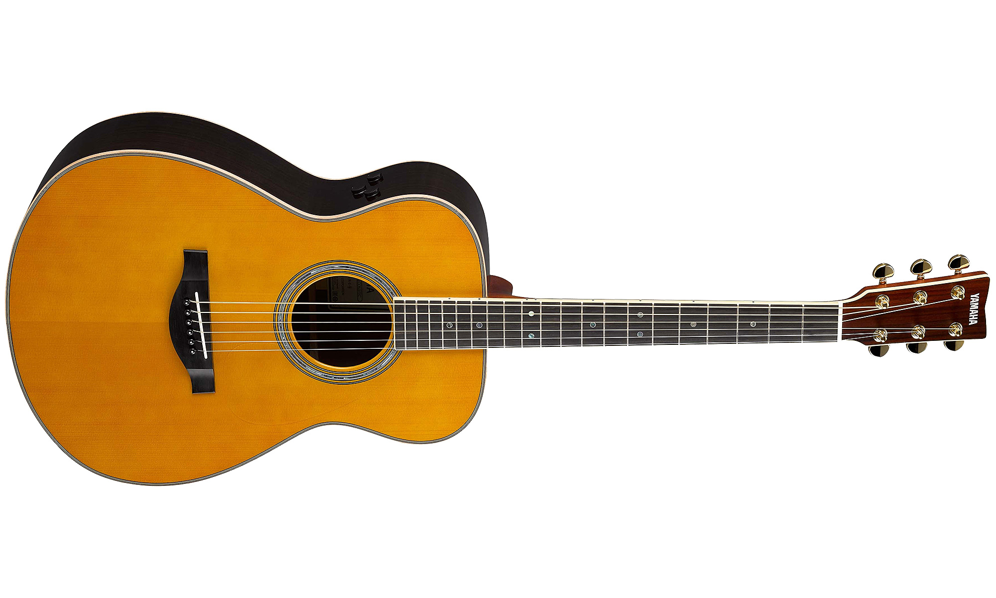 Yamaha Ls-ta Vt Transacoustic  Concert Epicea Palissandre Eb 2016 - Vintage Tint - Elektro-akoestische gitaar - Variation 1