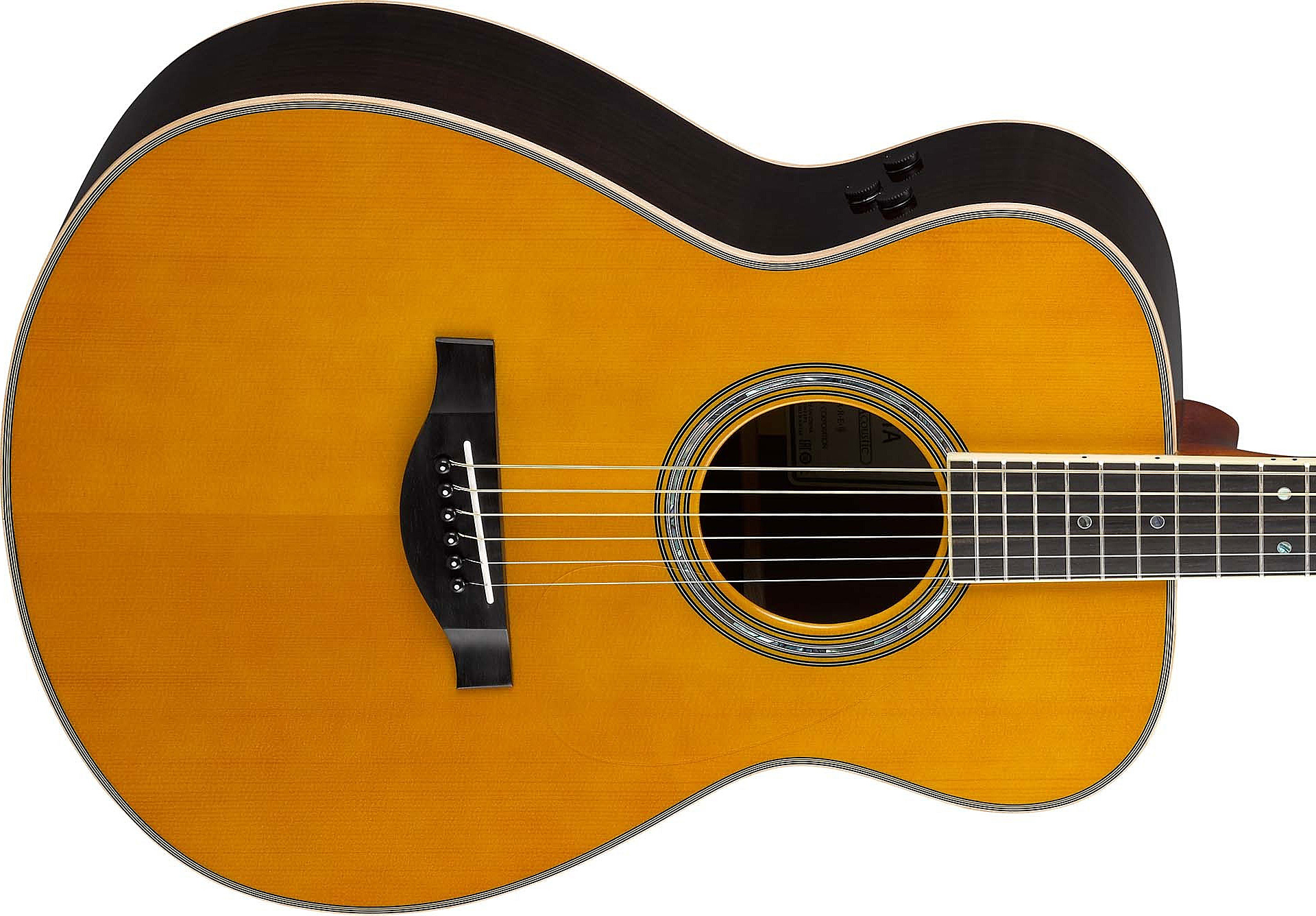 Yamaha Ls-ta Vt Transacoustic  Concert Epicea Palissandre Eb 2016 - Vintage Tint - Elektro-akoestische gitaar - Variation 3