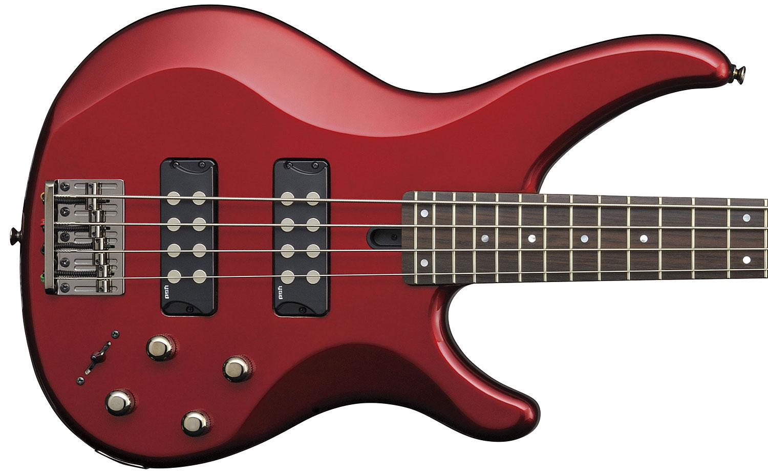 Yamaha Trbx304 Car - Candy Apple Red - Solid body elektrische bas - Variation 2