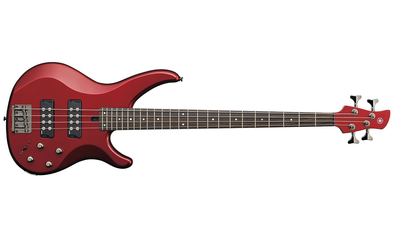 Yamaha Trbx304 Car - Candy Apple Red - Solid body elektrische bas - Variation 1