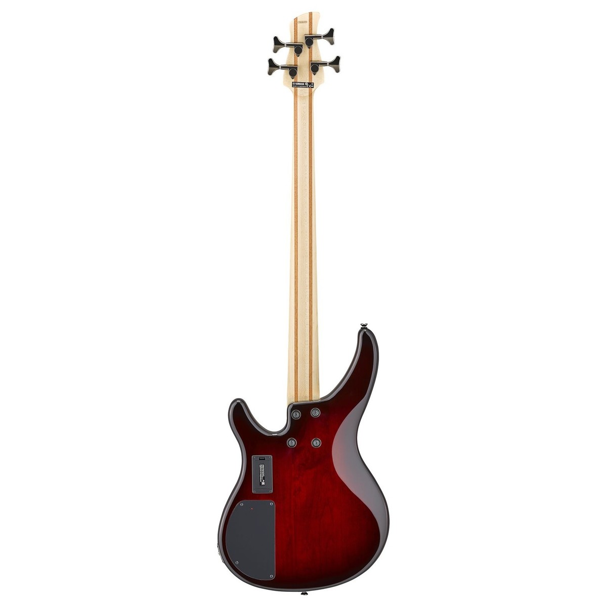 Yamaha Trbx604fm Active Rw - Dark Red Burst - Solid body elektrische bas - Variation 1