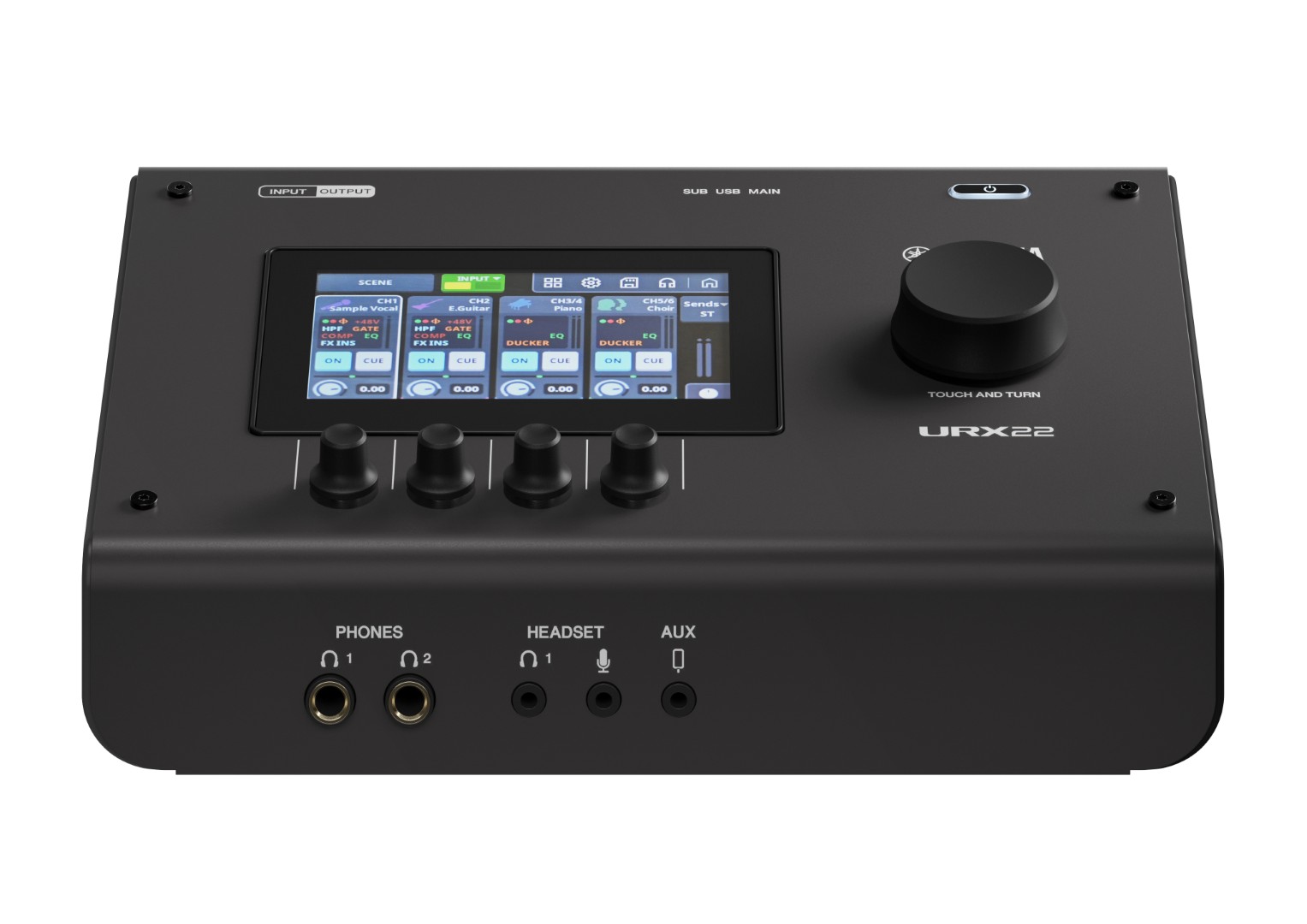 Yamaha Urx 22 Black - USB audio-interface - Variation 2