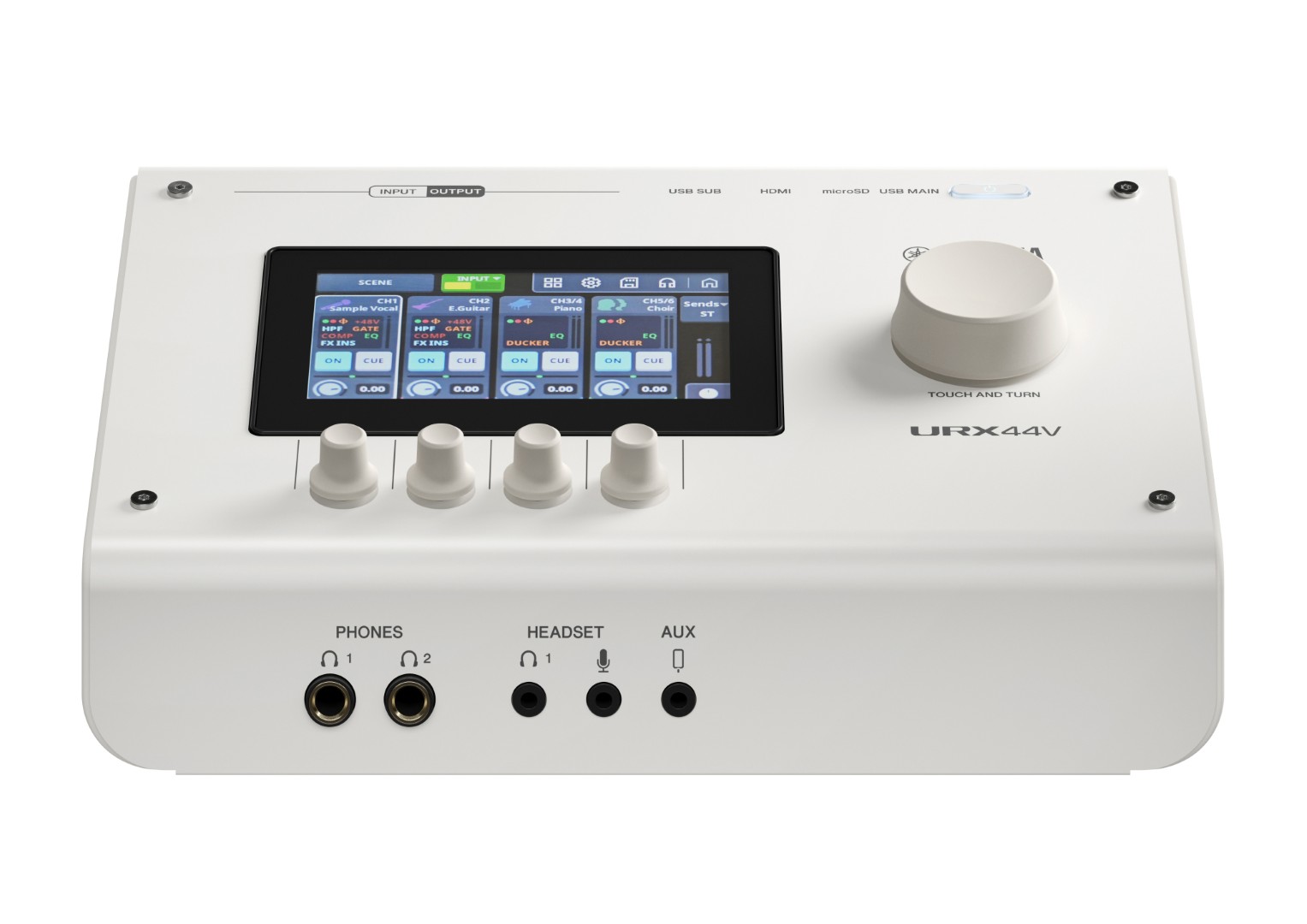 Yamaha Urx 44v White - USB audio-interface - Variation 2