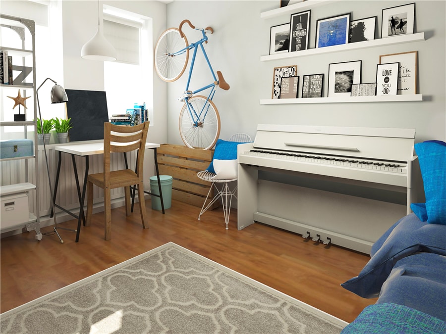 Yamaha Ydp-s54 - White - Digitale piano met meubel - Variation 6