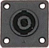 Yellow Cable Spf Embase Speakon 4 Points - Soldeerstekker - Main picture