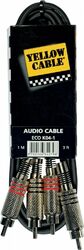 Kabel Yellow cable K04-1 2x RCA M / 2x RCA M - 1m