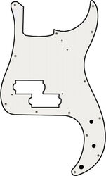 Pickguard Yellow parts EZ1106W Precision Bass Pickguard white