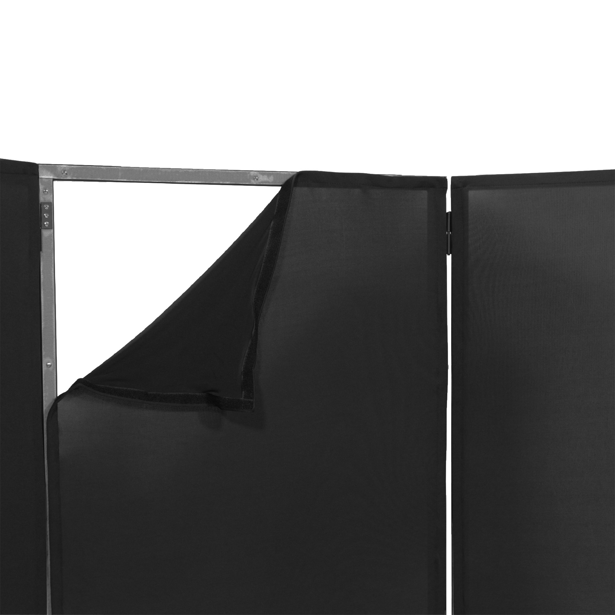 Yourban Kit Panneau Dj Noir + 2 Lycras + Housse - DJ standaard & statief - Variation 4