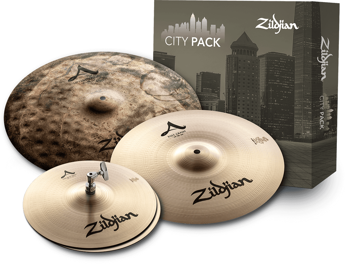 Zildjian City Pack A 18 Ride / 14 Crash / 12 Hi-hats - Bekkens set - Main picture