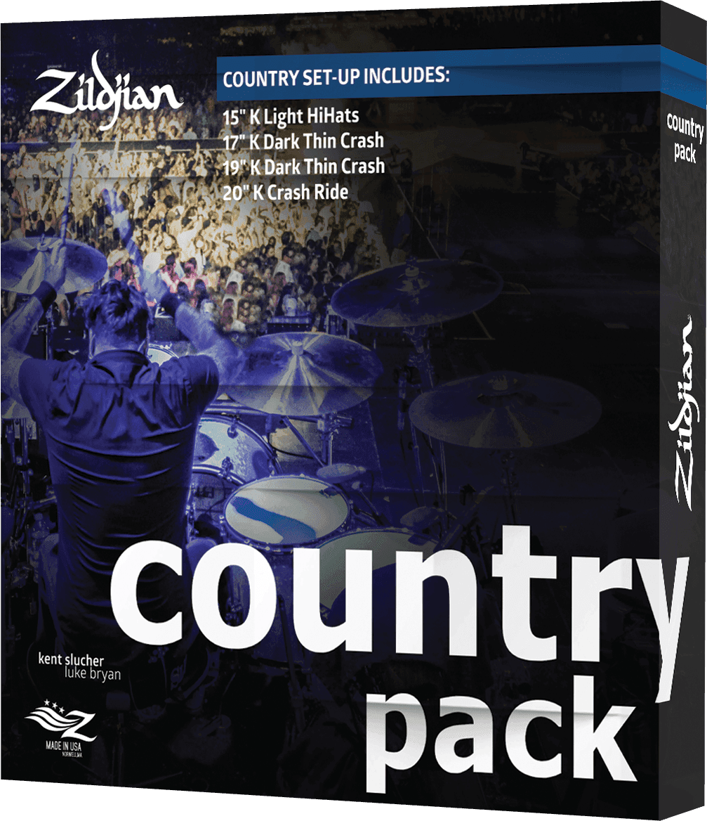 Zildjian K0801c SÉrie K Country Set - Bekkens set - Main picture