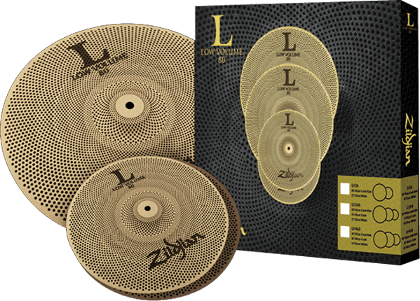 Zildjian L80 Low Volume Cymbal Set Lv38 - Bekkens set - Main picture