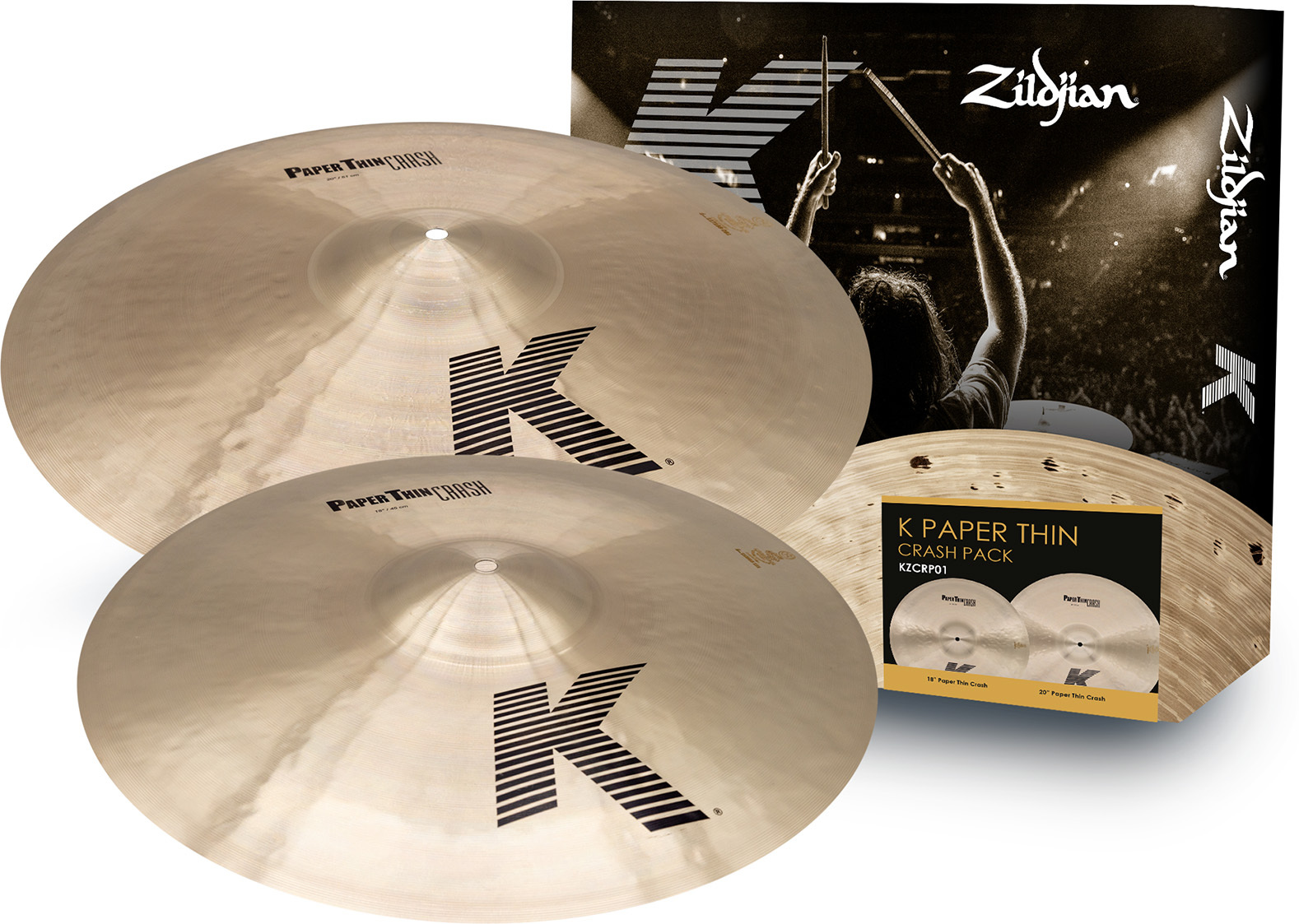 Zildjian Pack Set K Paper Thin 18-20 - Bekkens set - Main picture