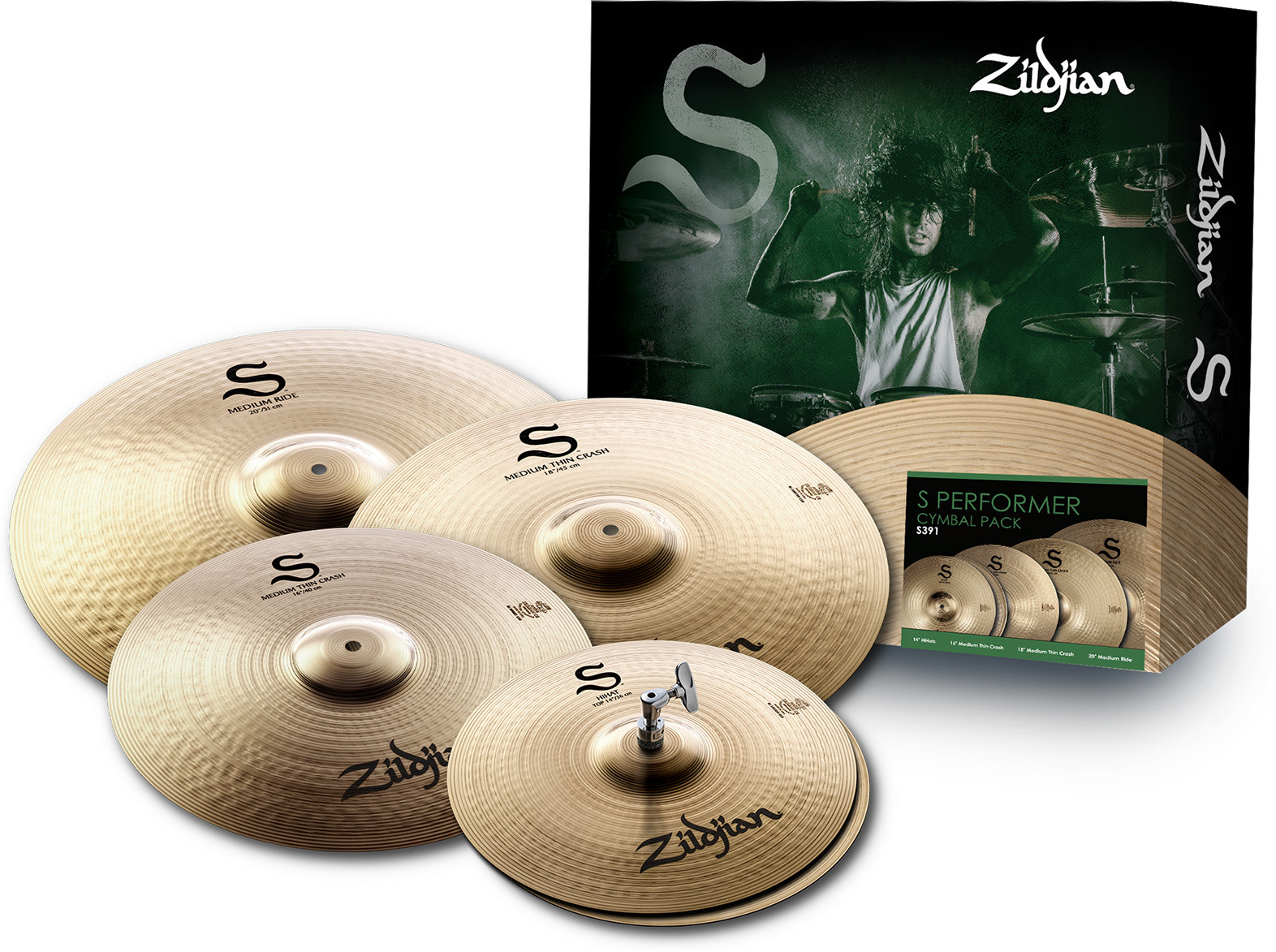 Zildjian Pack Set S Performer 14-16-18-20 - Bekkens set - Main picture