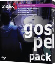 Bekkens set Zildjian AC0801G A-Custom Pack Gospel