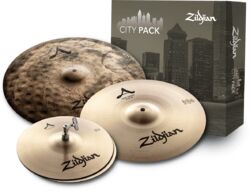 Bekkens set Zildjian CITY PACK A 18 RIDE / 14 CRASH / 12 HI-HATS