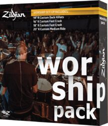 Bekkens set Zildjian KC0801W Worship Série K