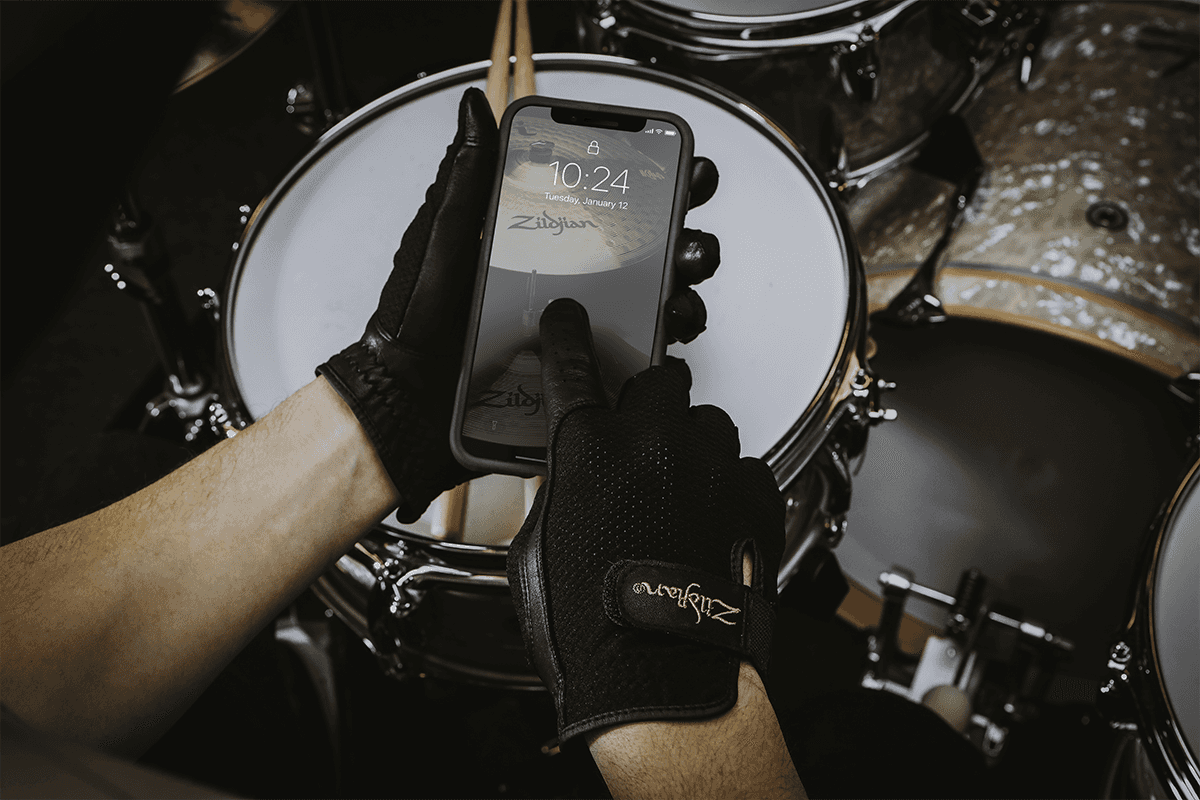 Zildjian Gant Touchscreen Taille M - Handschoenen - Variation 5