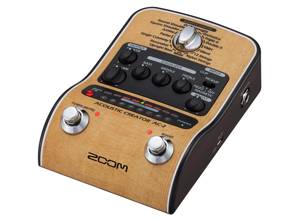 Zoom Ac-2 Acoustic Creator - Modulation/simulation effect pedaal - Variation 1