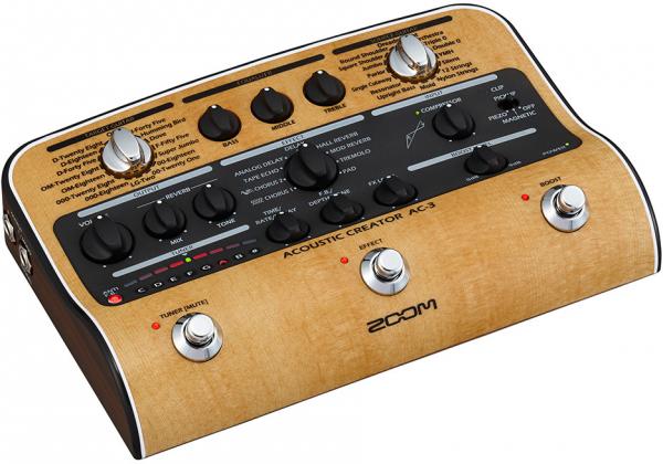 Modulation/simulation effect pedaal Zoom AC-3 Acoustic Creator