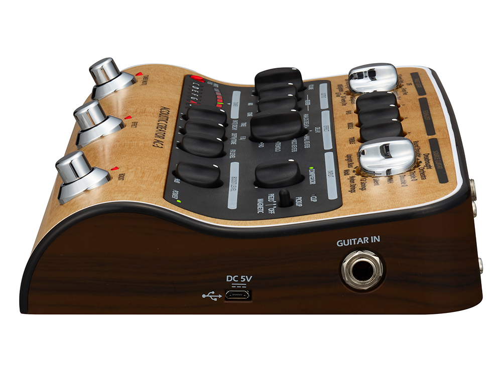 Zoom Ac-3 Acoustic Creator - Modulation/simulation effect pedaal - Variation 4