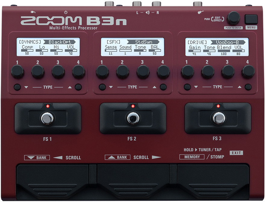 Zoom B3n Bass Multi-effects - Multi-effecten pedaal voor bas - Main picture