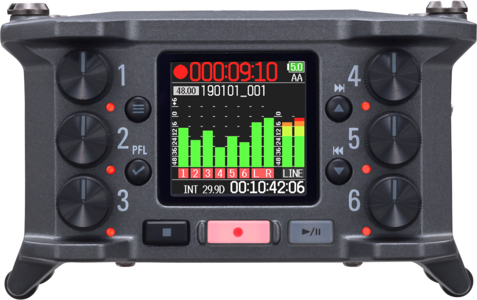 Zoom F6 - Mobiele opnemer - Main picture