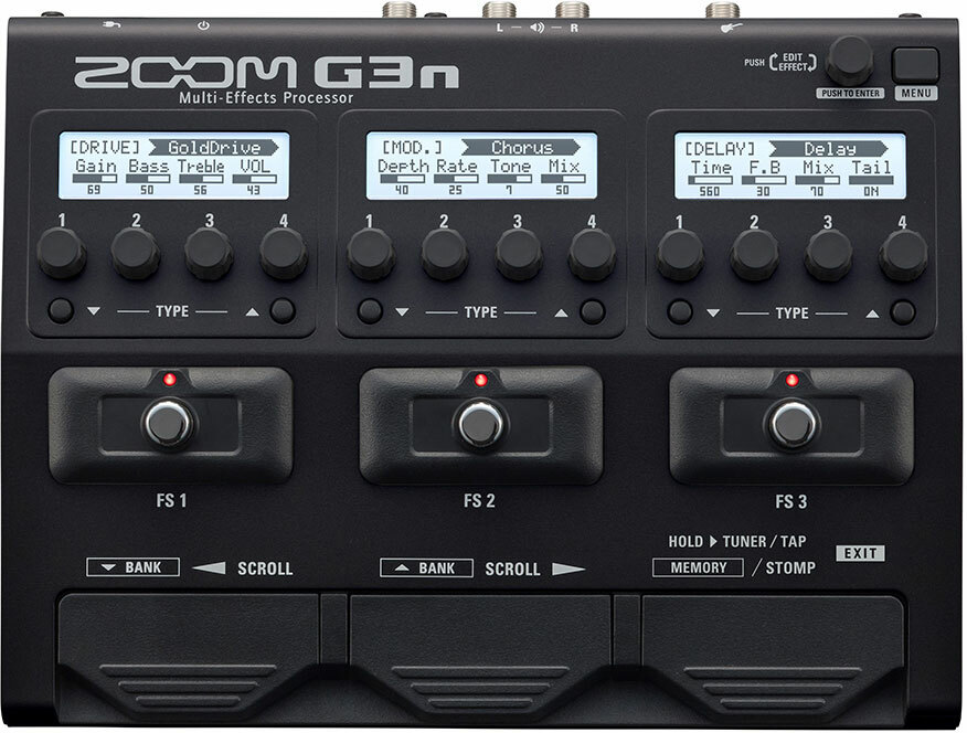 Zoom G3n Guitar Multi-effects - Simulatie van gitaarversterkermodellering - Main picture