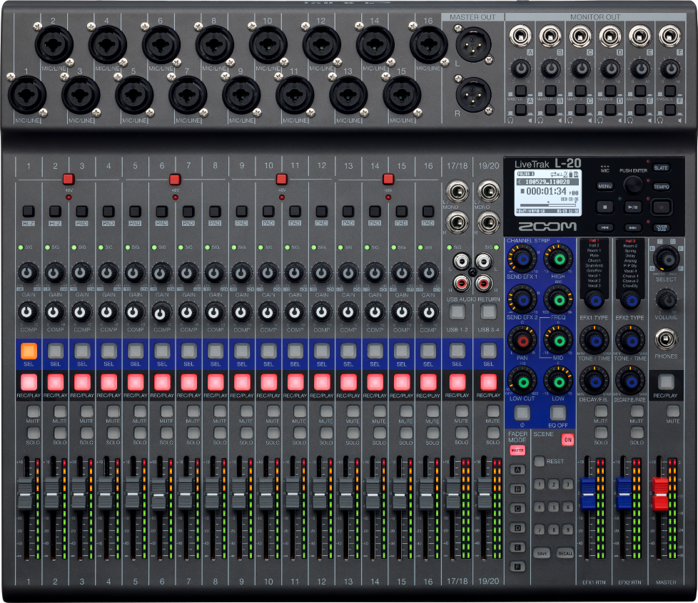 Zoom Livetrack L-20 - Multi tracks opnemer - Main picture