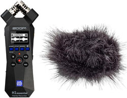 Mobiele recorder Zoom h1 essential  + WSH-1e - Bonnette en mousse