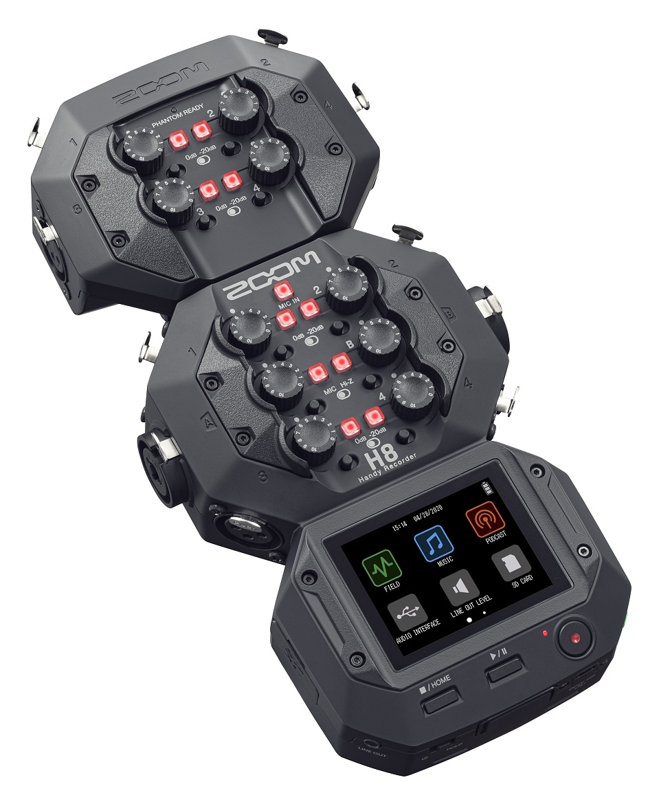 Zoom Exh-8 - Mobiele recorder - Variation 1
