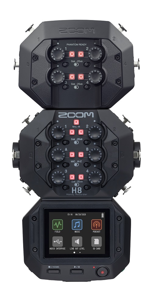 Zoom Exh-8 - Mobiele recorder - Variation 3