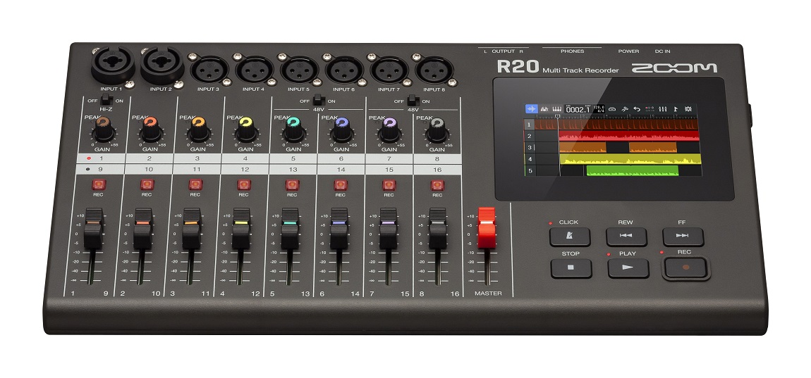 Zoom R 20 - Multi tracks opnemer - Variation 1