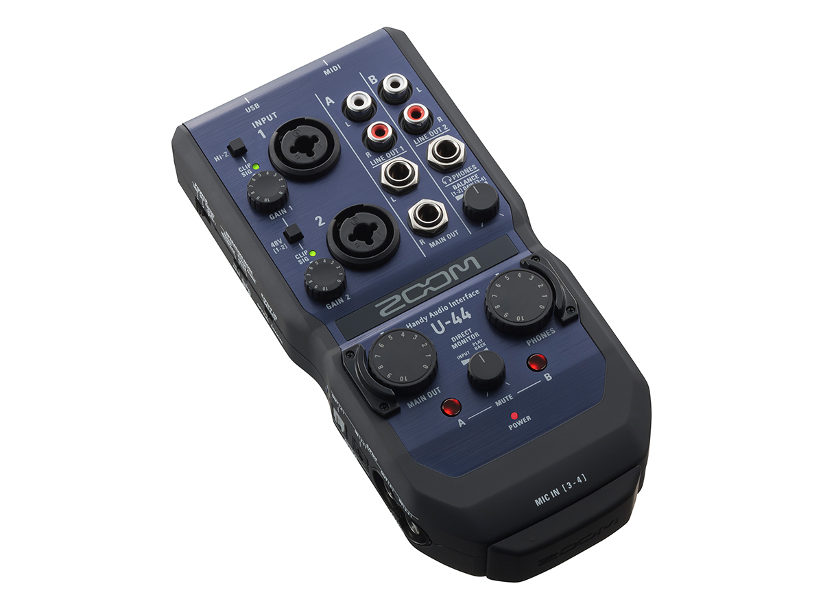 Zoom U-44 - USB audio-interface - Variation 1